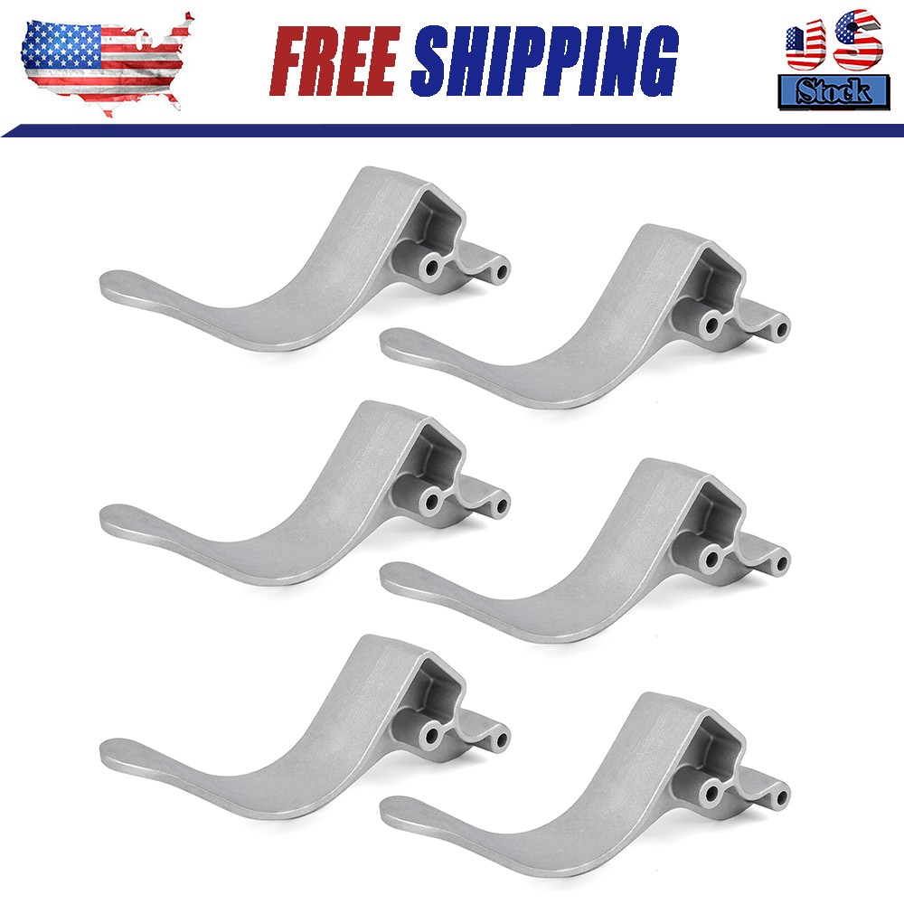 1705454 Easy-Off Cast Aluminum 6″ Offset Tarp Stop Upright Kit – 6 Tarp Stops