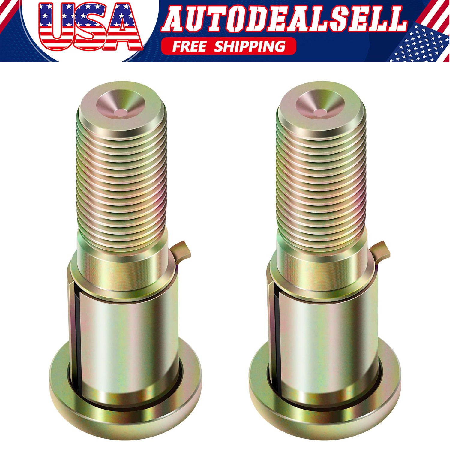 2-Pack For Peterbilt 330/335/359/370/378/379 Door Latch Striker Pin 20-12972