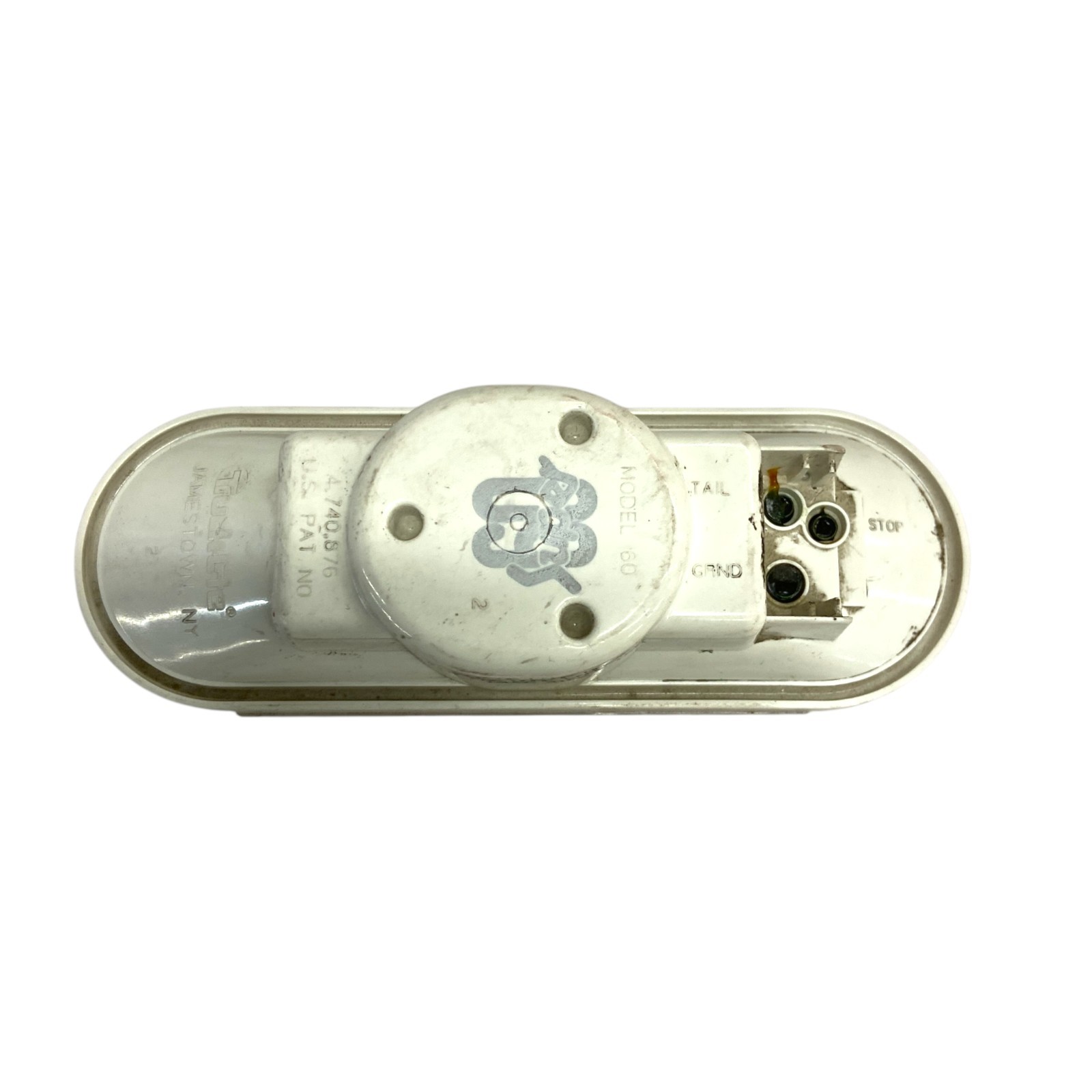 Truck-Lite Model 60 Oval Clear Sealed Back-Up Reverse Light Lamp White