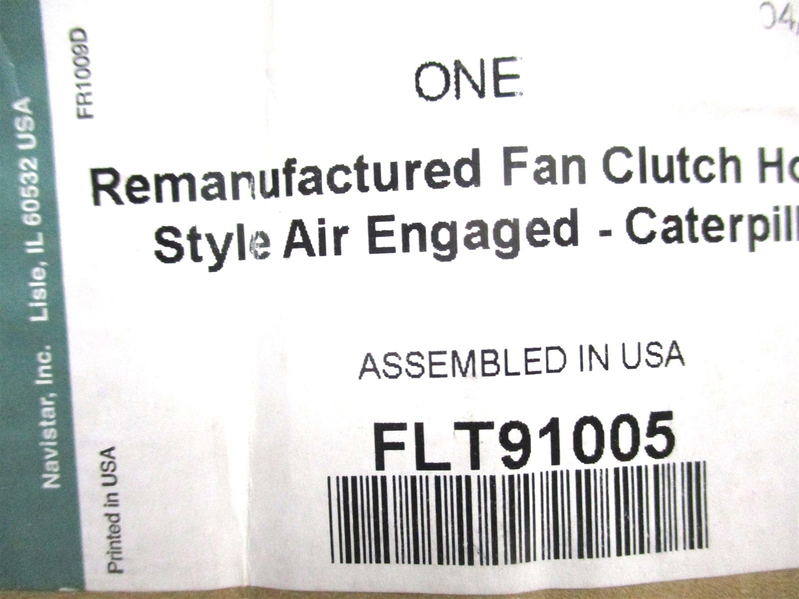 FLT91005 FLEETRITE FAN CLUTCH FOR KENWORTH/3406 C-510/520 W900B T800 791005