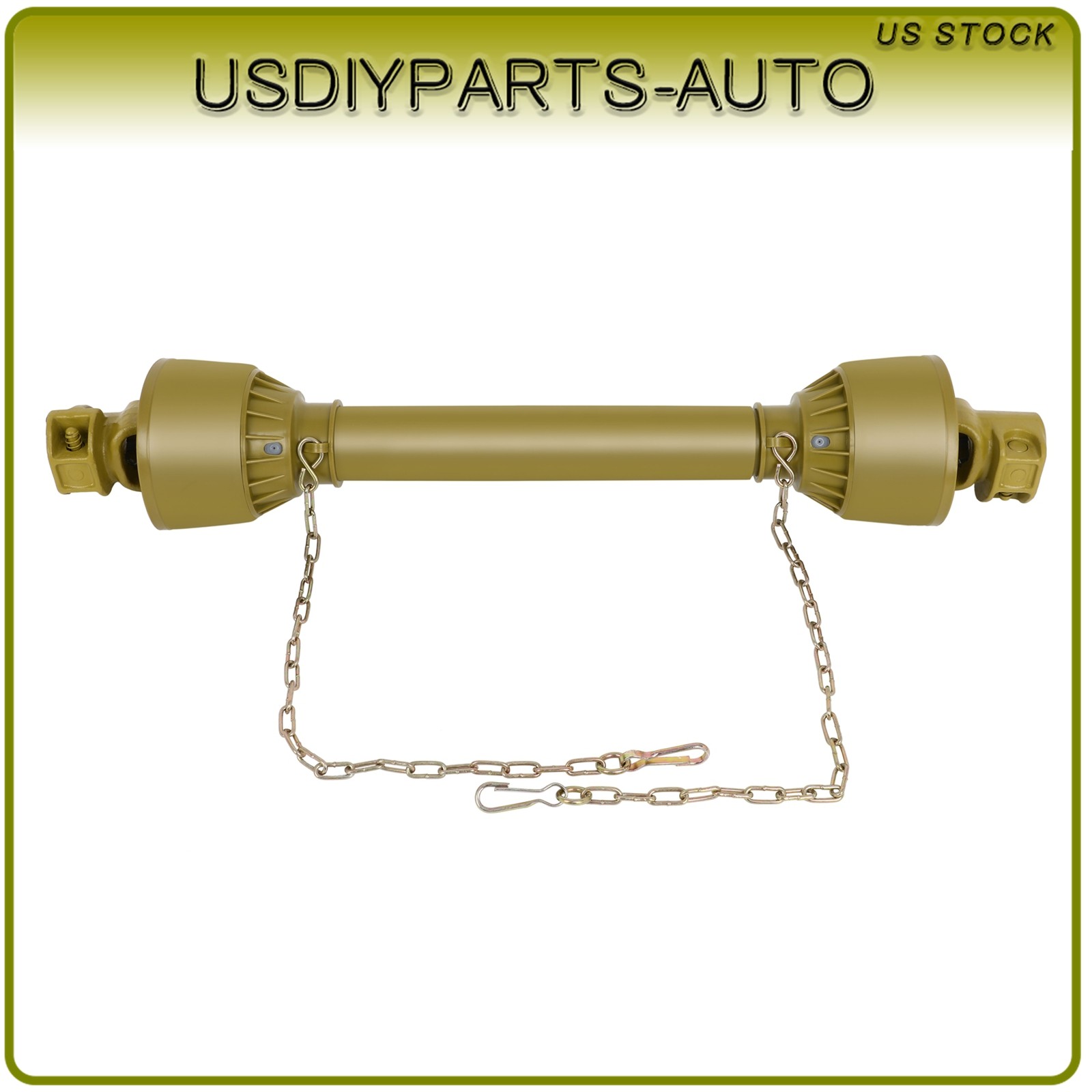 PTO Drive Shaft Fit For T1 Tractor 1-3/8″ x 6 Spline Both End 27 9/16″ 700 mm