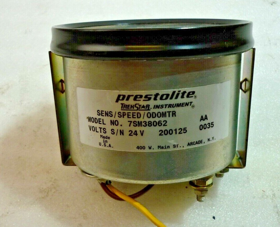 Prestolite Trekstar Sensor Speedometer Odometer 104-710A, pn 7SM38062