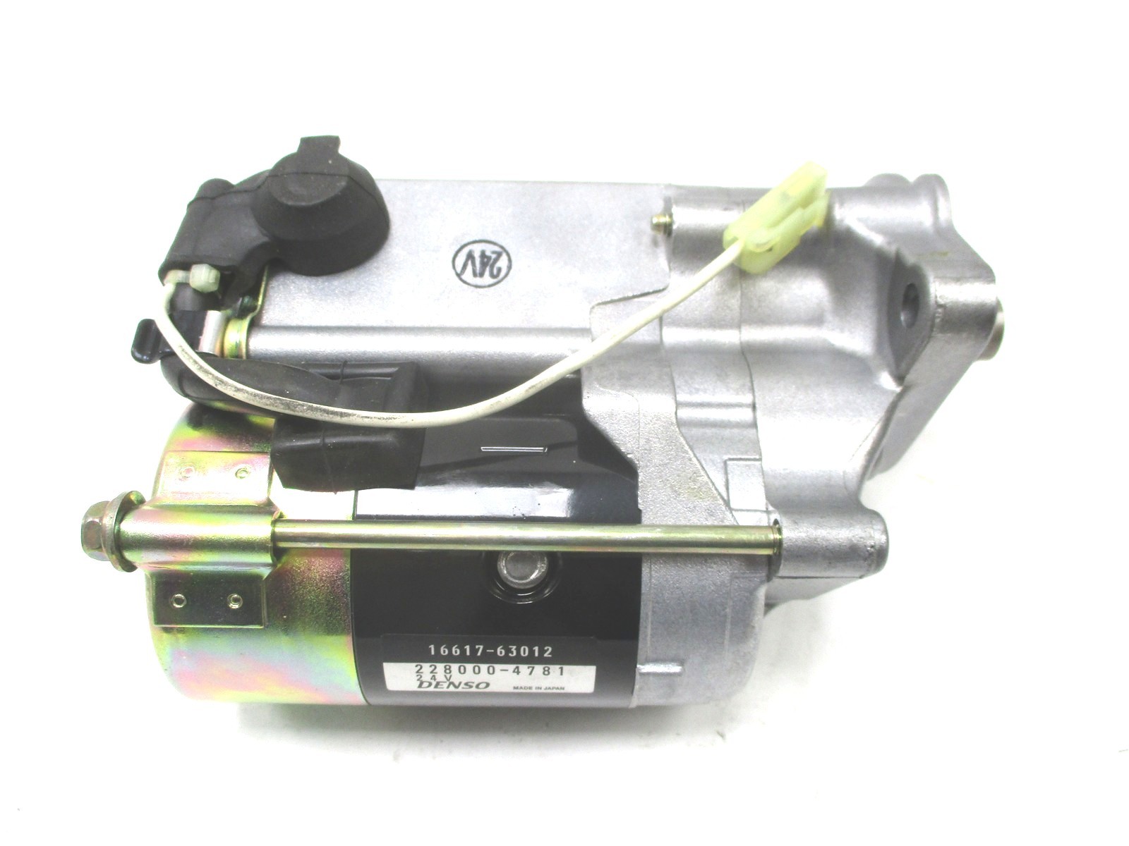 16617-63012 GENUINE KUBOTA 24V 1.4kW 9T STARTER 228000-4781