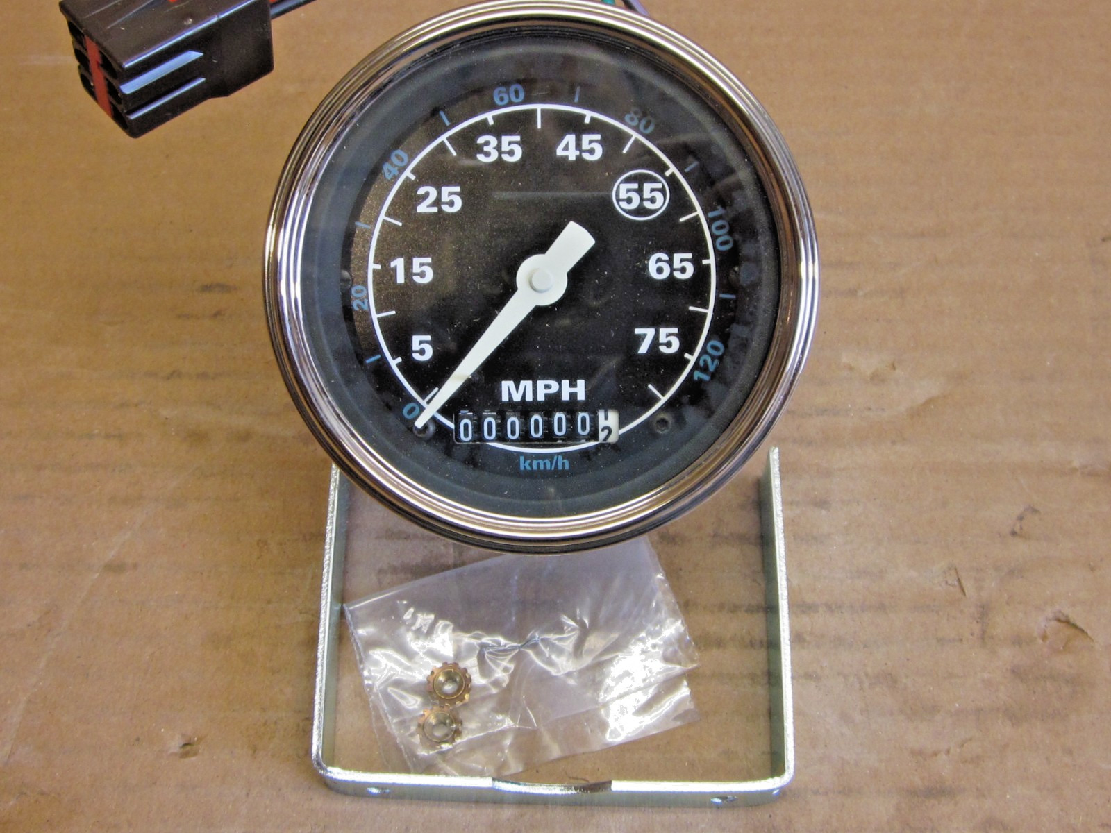 Ford Speedometer F0HT-17255-AA from New Holland-Fits 3-9/16″ hole