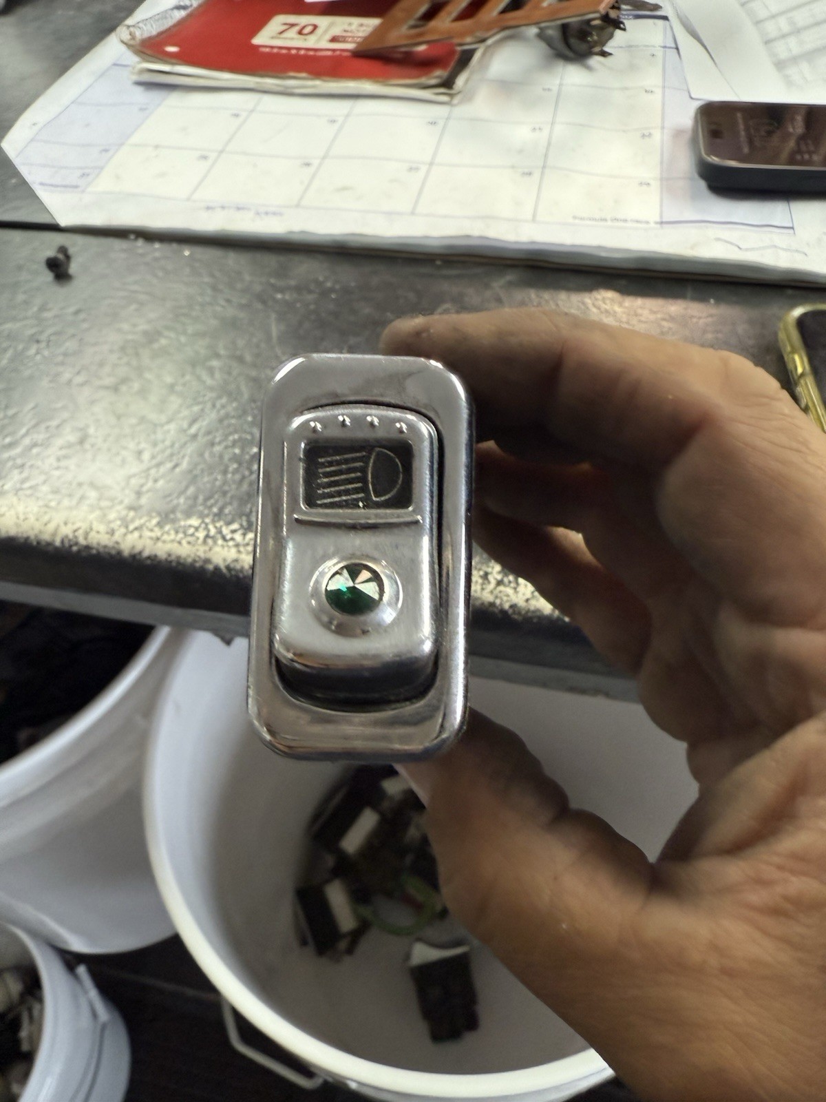 PETERBILT HEADLIGHT SWITCH Q27 6030 8A8EEF1AA1