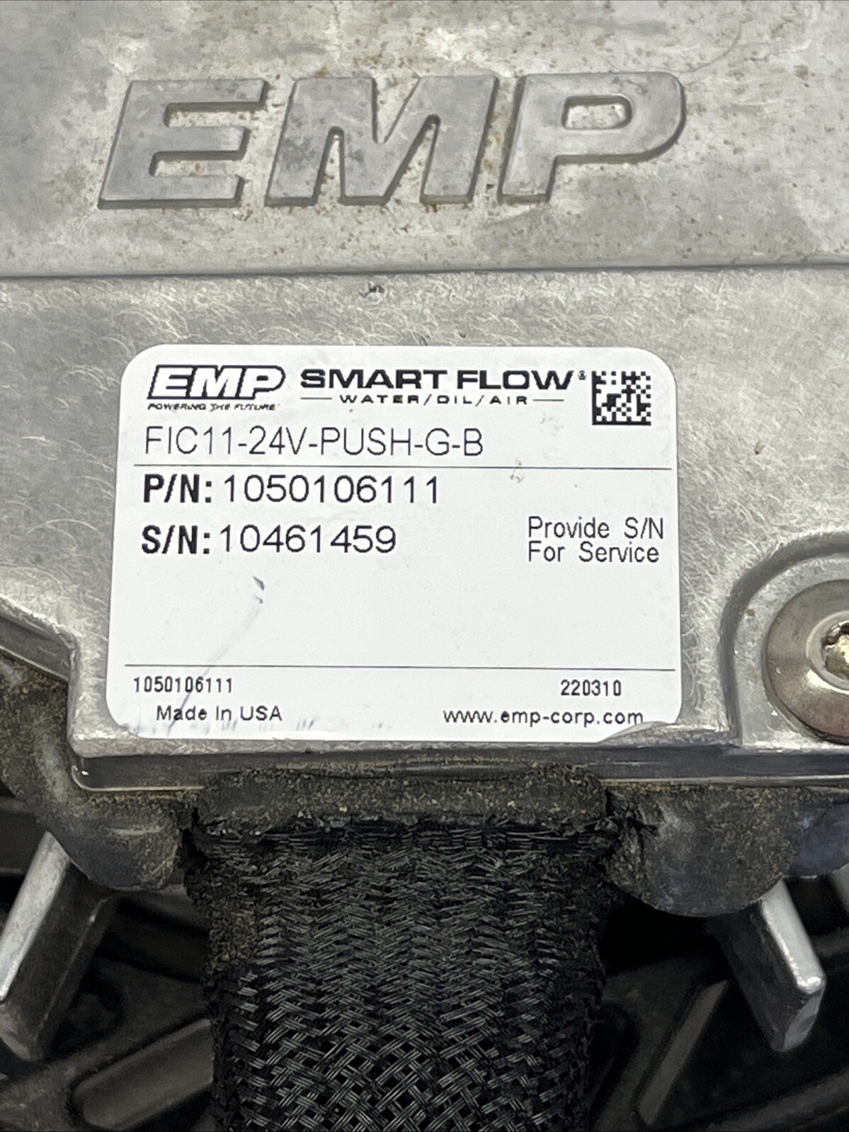 EMP 11 inch Fan 24V SMART FLOW FIC11-24V-PUSH-G-B J1939 CAN Control | USA Seller