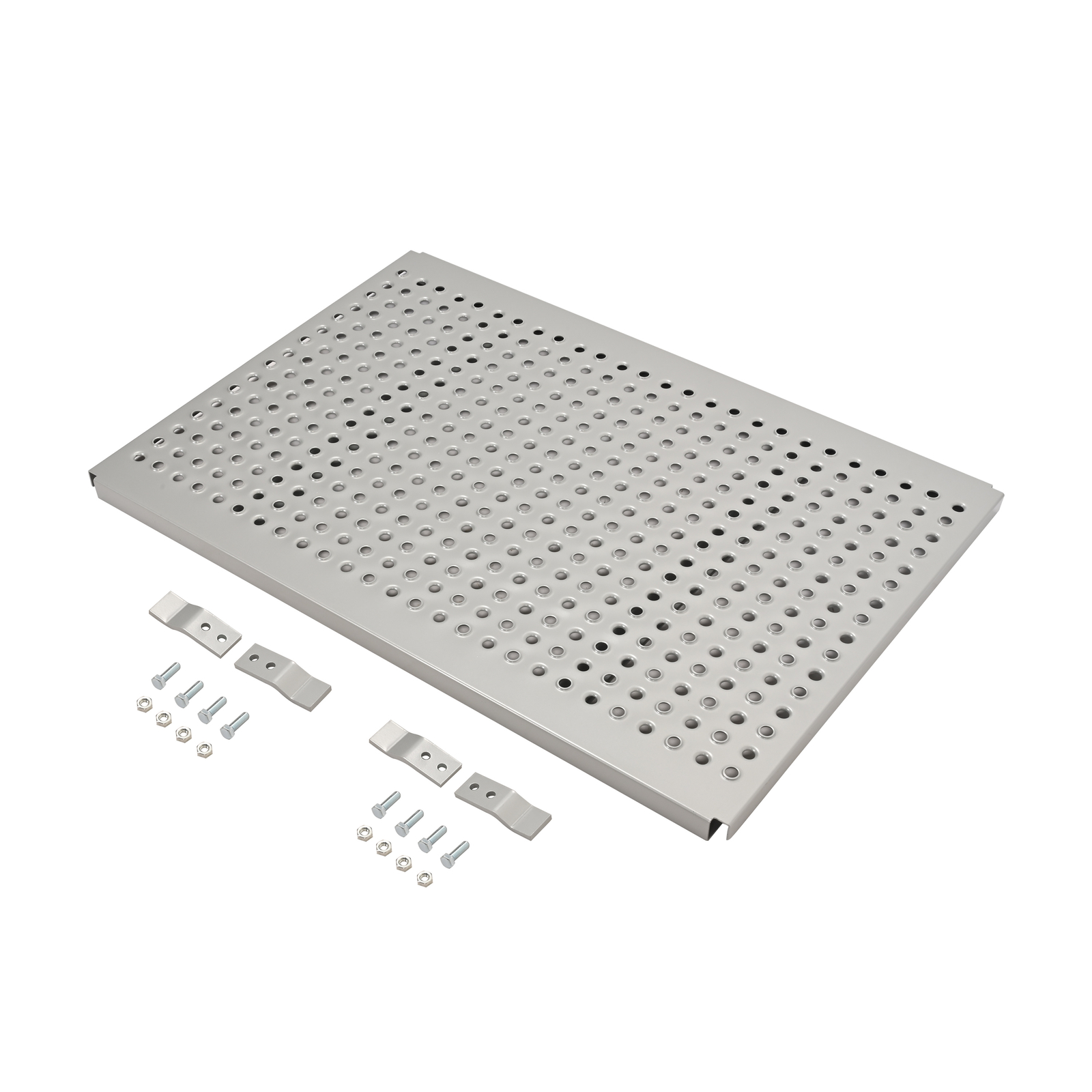 KUAFU 24″x34″ Universal Semi-Truck Deck Plate Silvery Galvanized For Volvo Mack