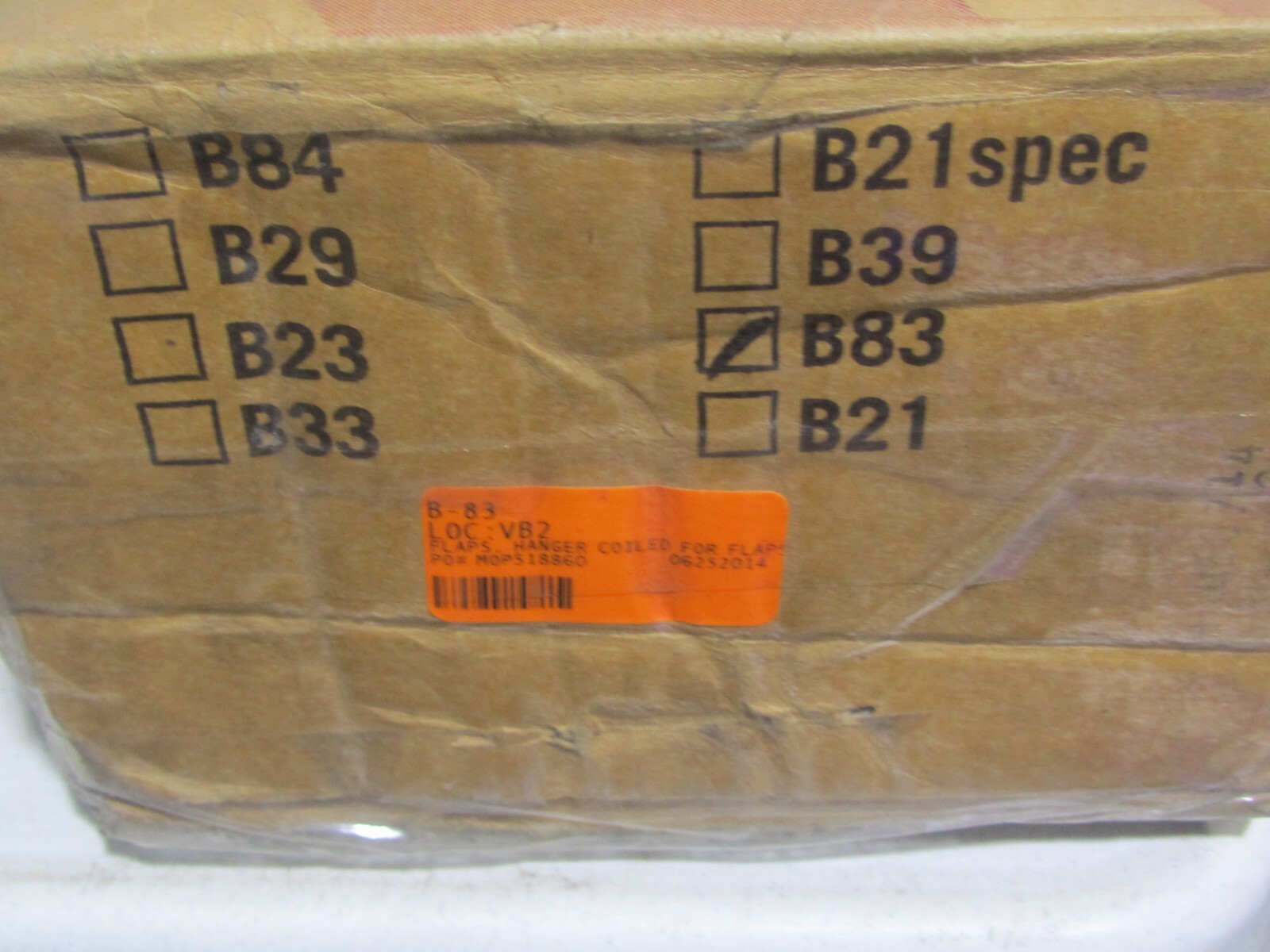 Betts Hd B83 Kit Straight MUD FLAP HANGER KIT