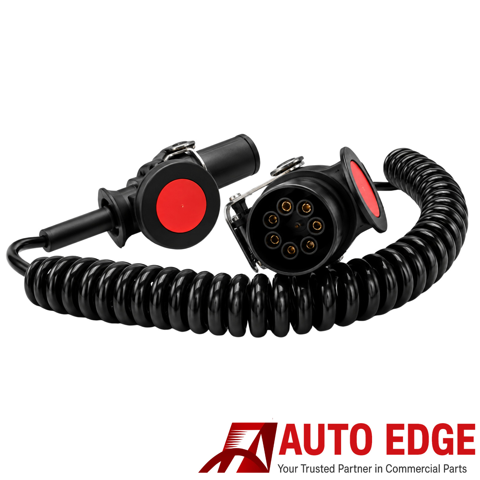 Premium ABS/EBS Electrical Coiled Cables Truck Trailer 7 Pin 24V 3.5m
