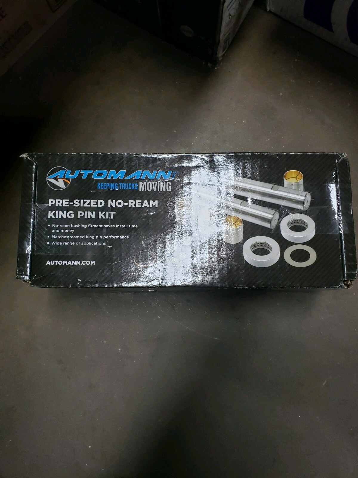 No Ream King Pin Set