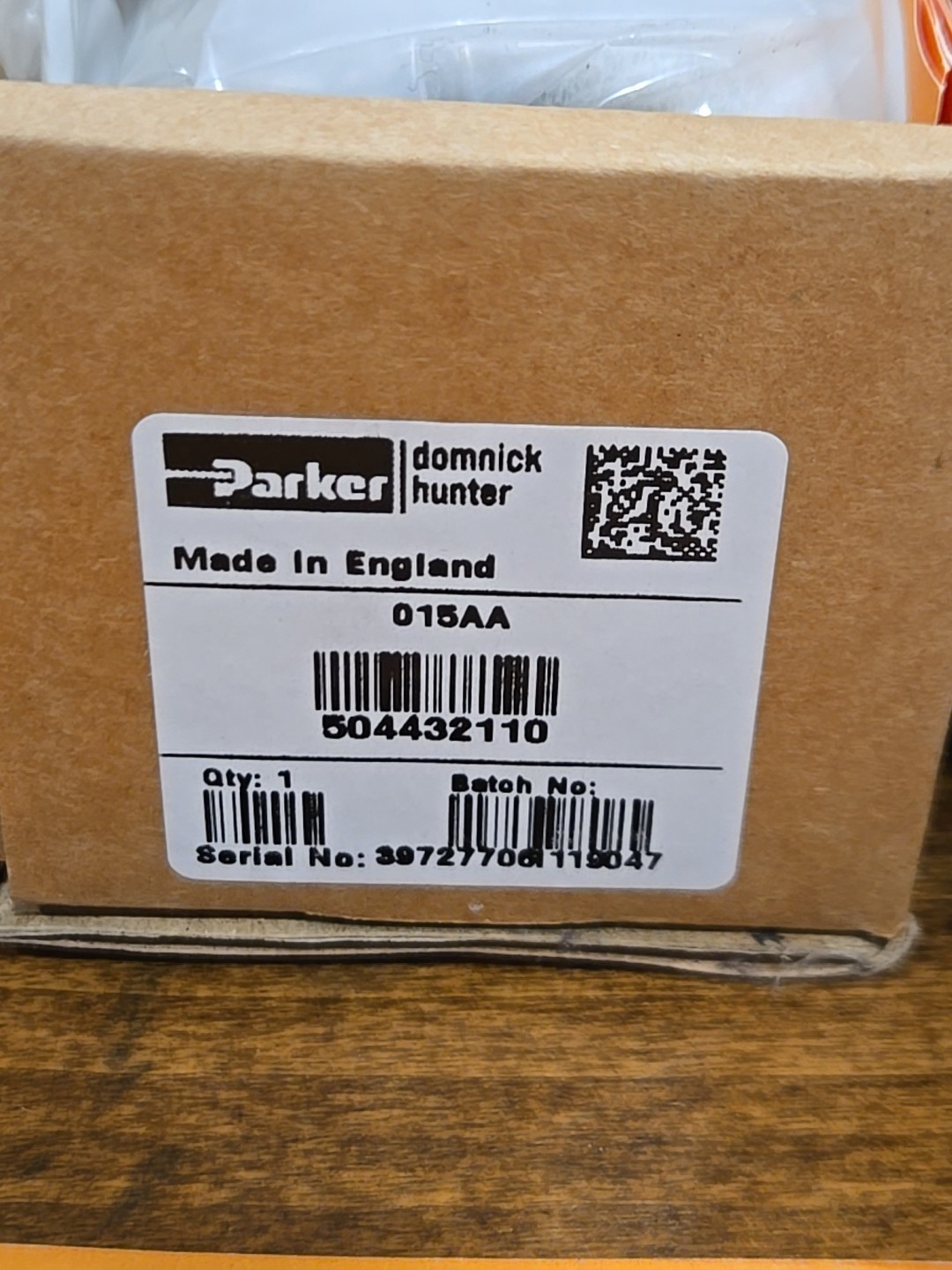 Parker Hannifin AOP015CFNI Line Filter With Extra Filters