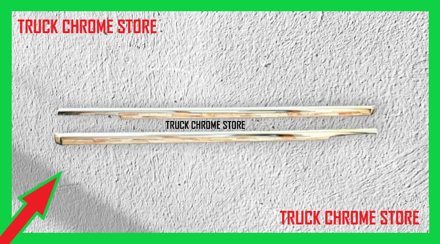 Scania NG SC S/R 2016 UP WINDOW LATH CHROME Stainless Steel 2 Pieces.