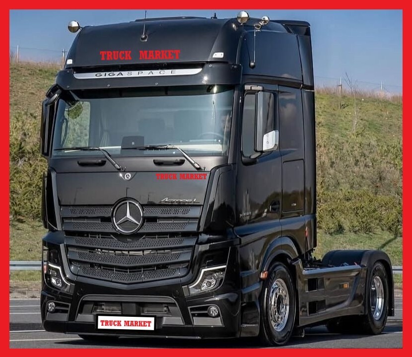 Mercedes ACTROS MP4-MP5 DOOR PILLAR CHROME Stainless Steel 1 SET.