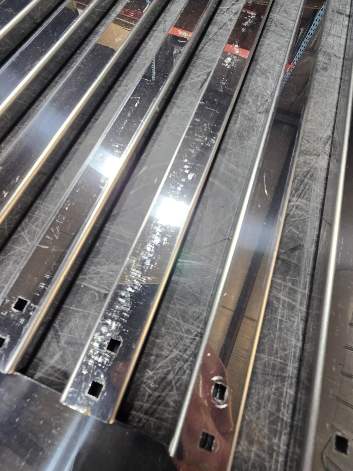 BLEMISHED: Turnpike Truck Trim Stainless Steel Grille Insert With 14 Horizontal