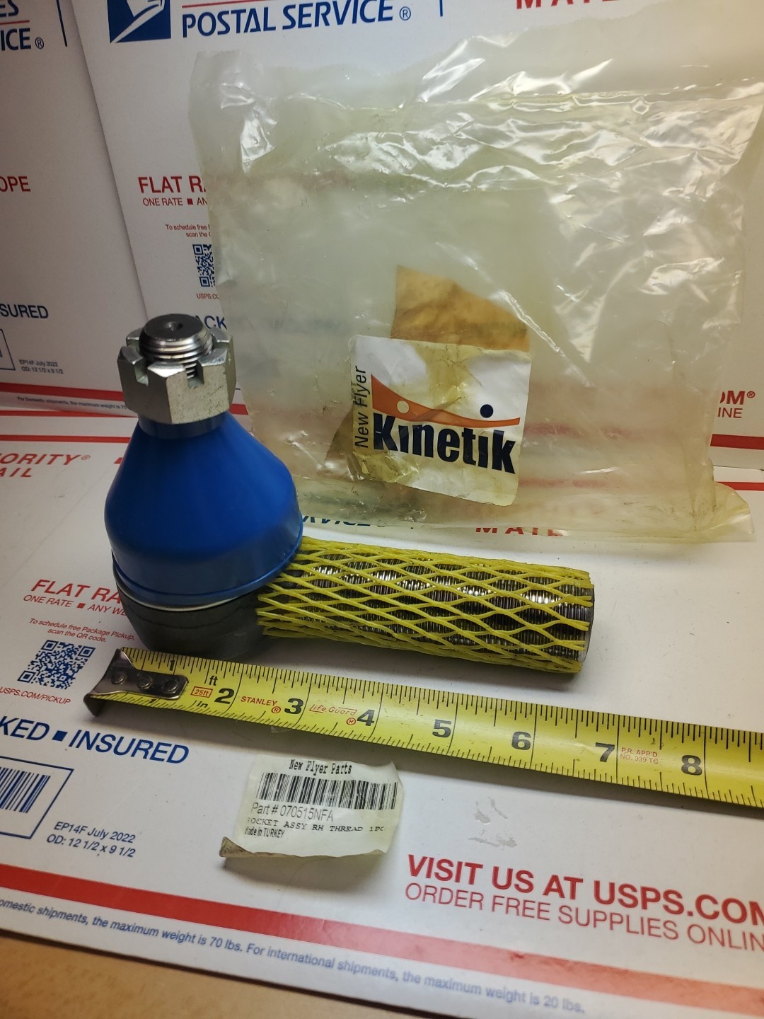 New Flyer (TRW) 070515 Tie Rod End Socket Asm, RH Thread. Ref 070515NFA NEW, G6