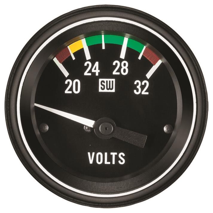 Stewart Warner Heavy-Duty Series Analog Gauge 284AJ