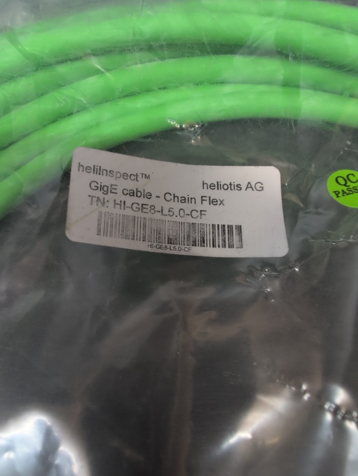 Heliotis HI-GE8-L5.0-CF GigE High-Speed Data Link Cable 5m HeliInspect H8 408075