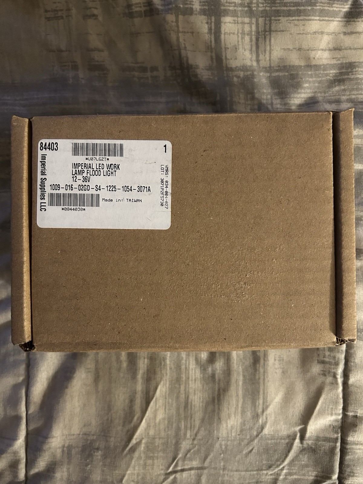 9 DIODE LED WORK LAMP 12-36 Volts
