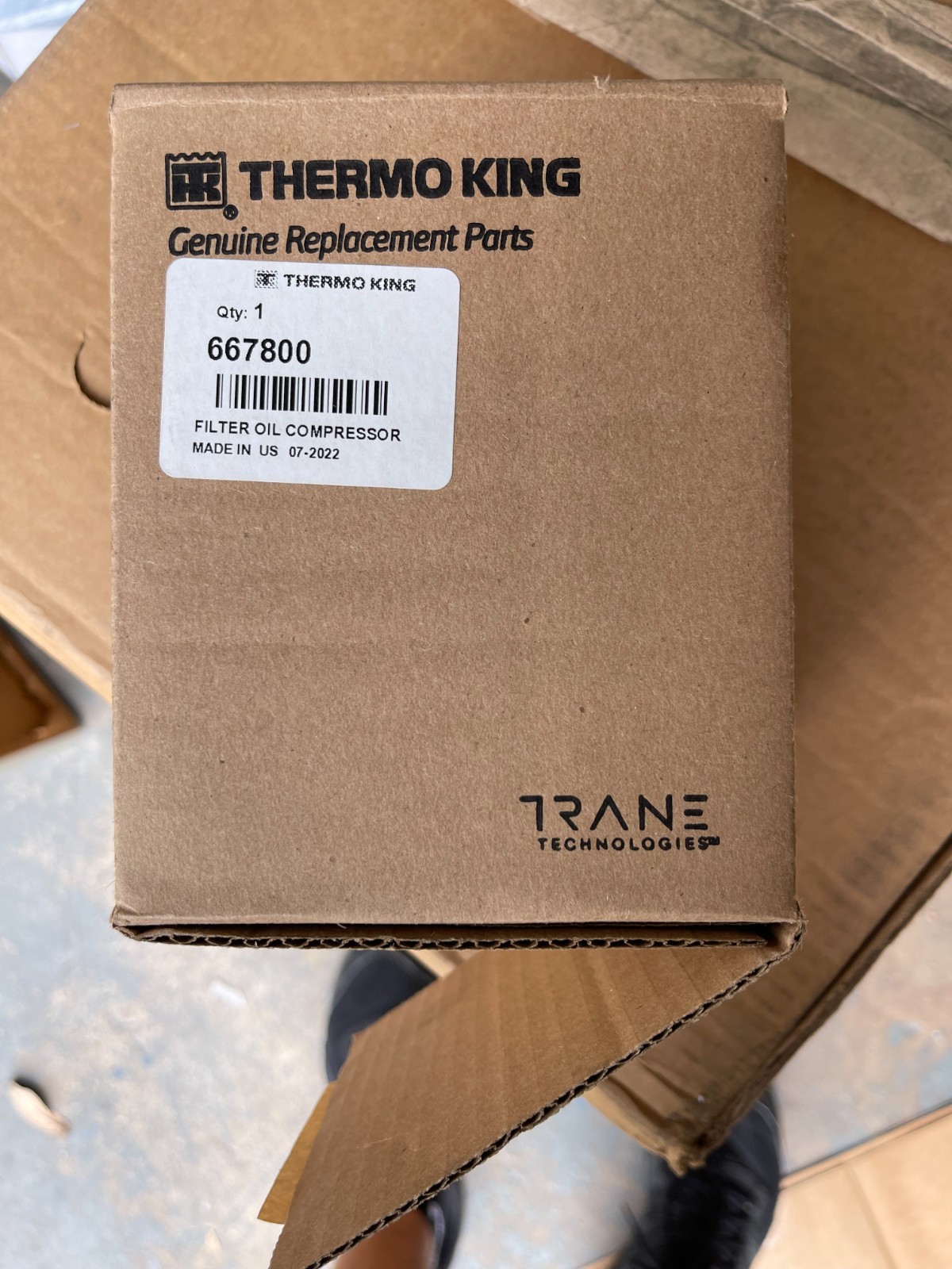 Thermo King OEM Compressor Oil Filter 66-7800 667800