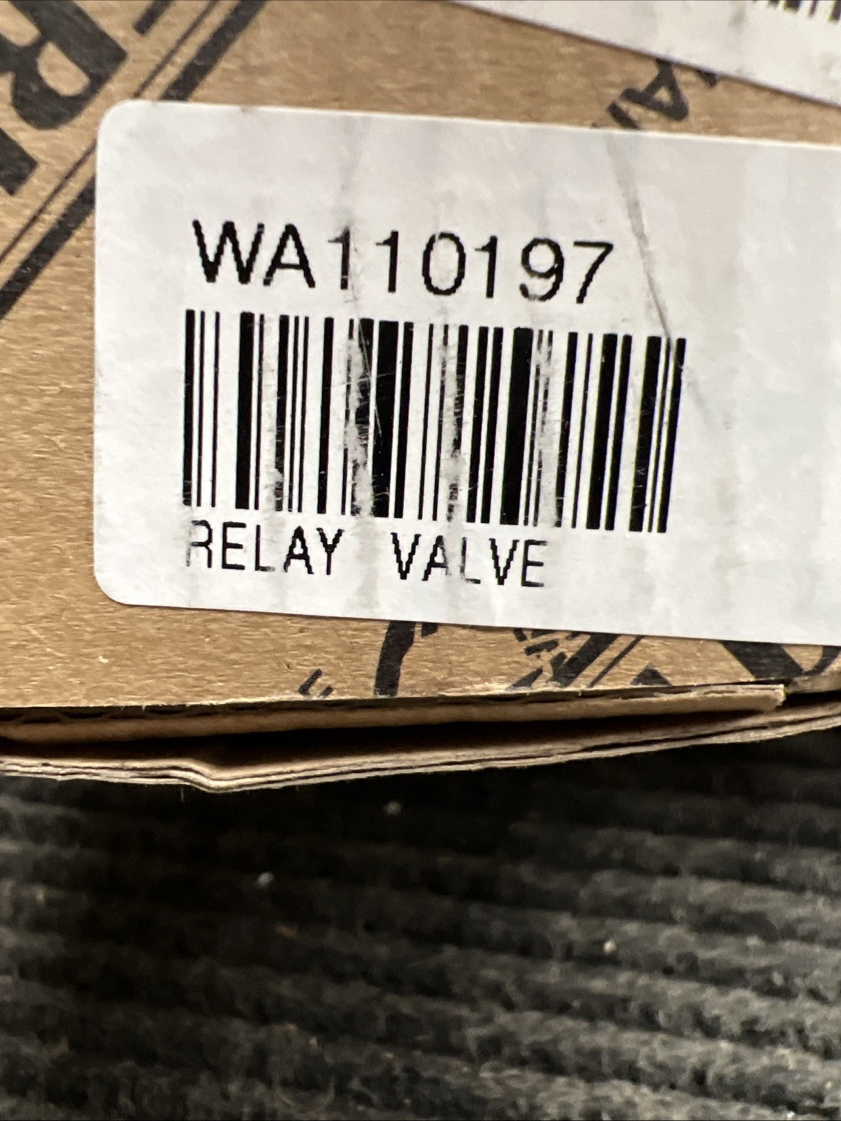 WORLD AMERICAN WA110197 RELAY VALVE