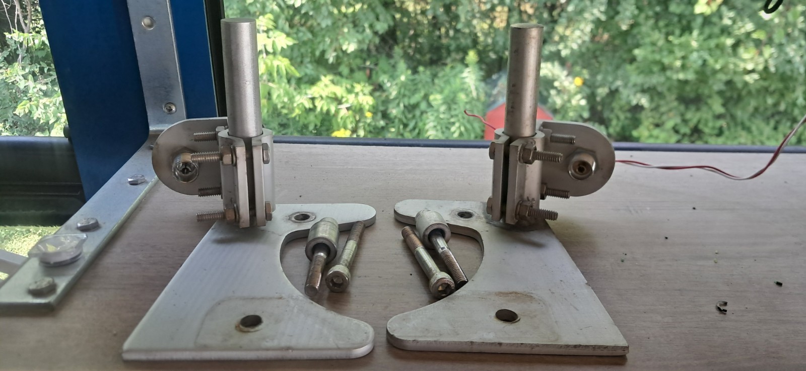 Freightliner Cascadia Dual Mirror CB Antenna Mount Bracket (2018+ Cascadia)