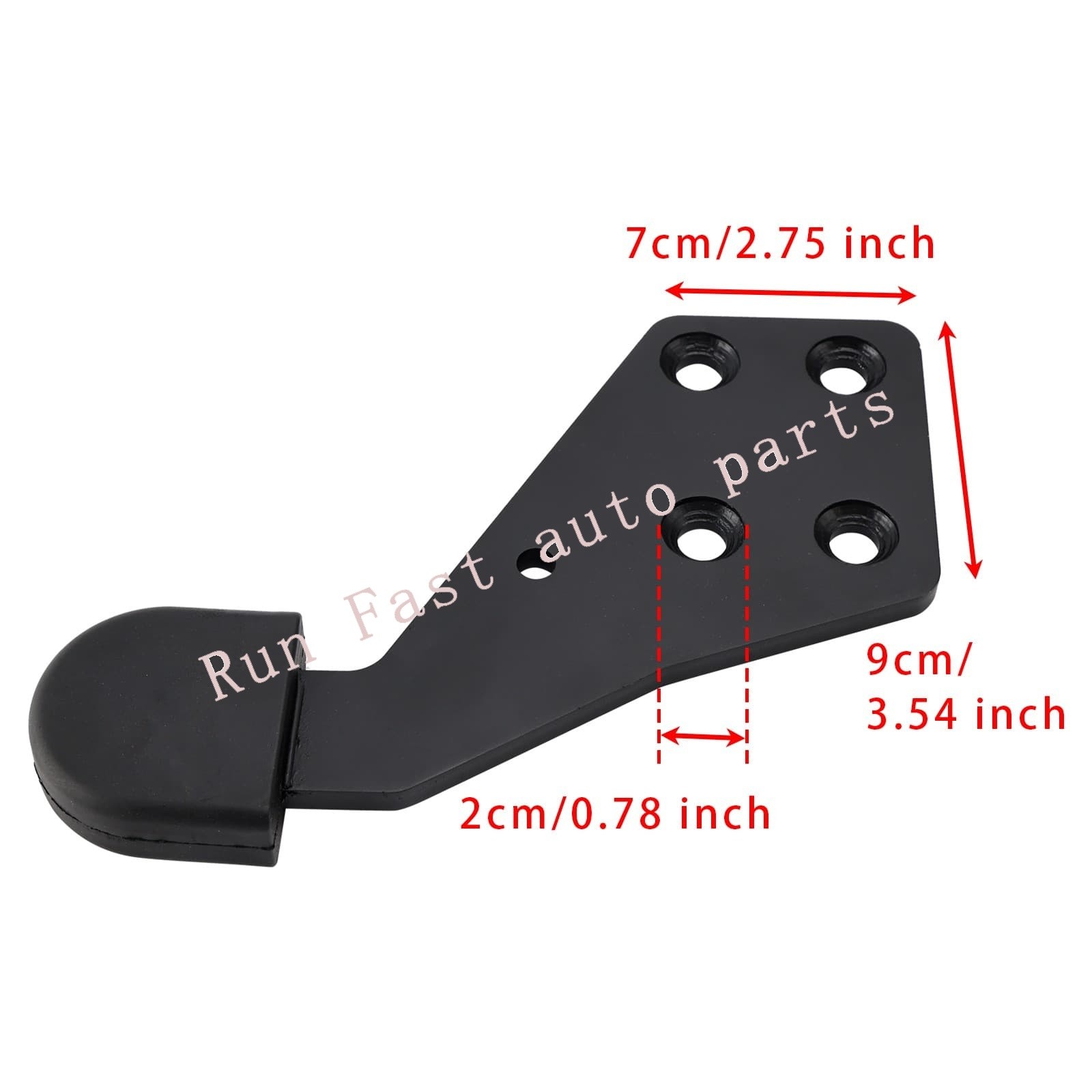 Left Driver Side Hood Guide Poly HLK2733L For Select International Trucks New