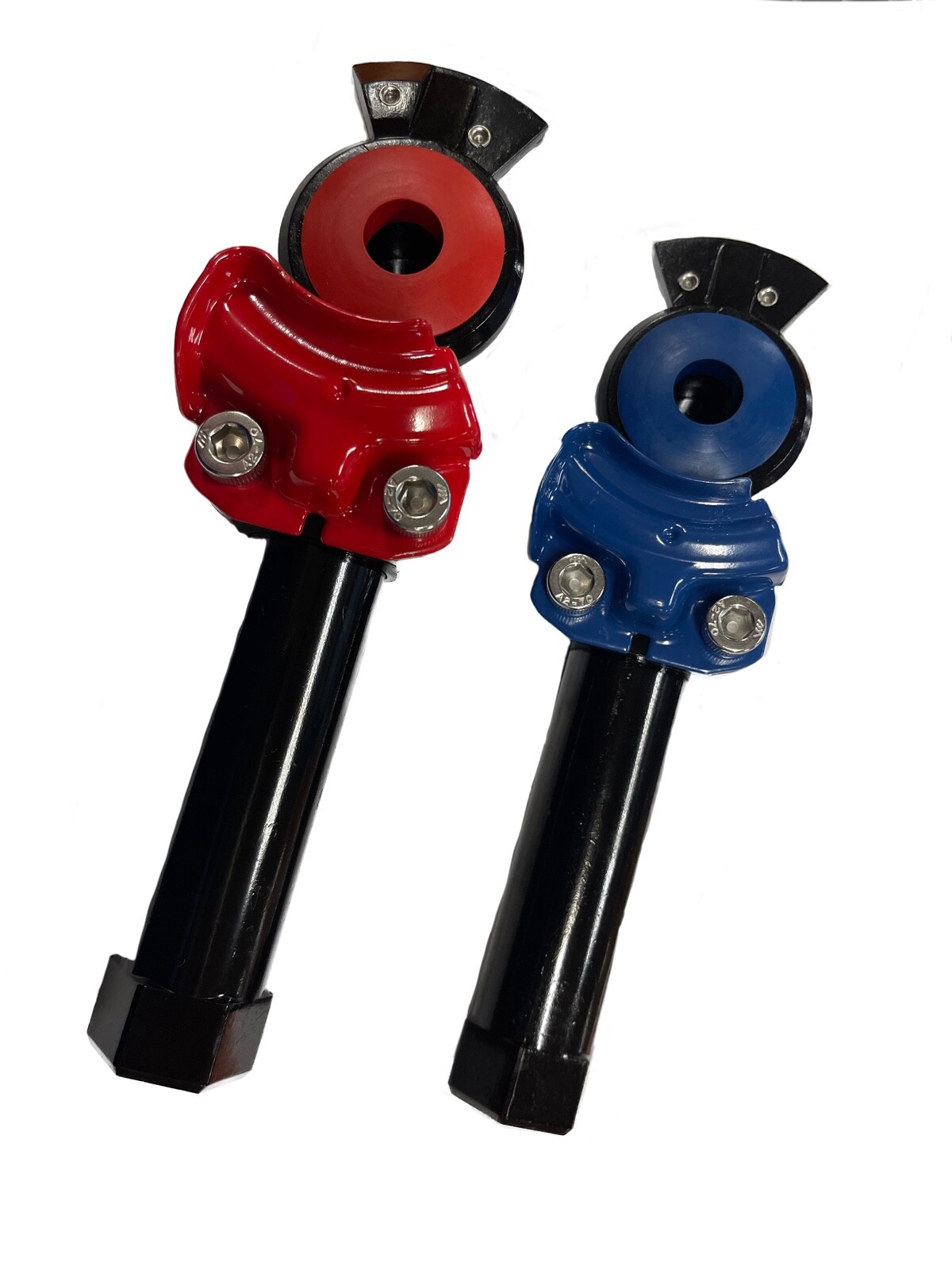 Easy grip, Glad Hand Handle Red and Blue 441229 w/Integral Grip Coated Kit