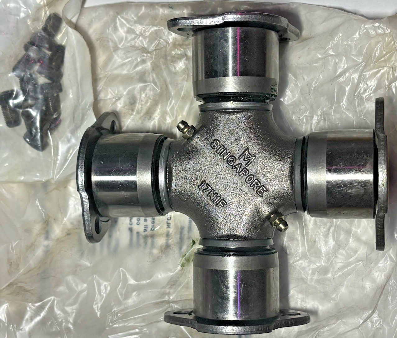 Meritor M280X 1710 U-Joint-MXL Kit Heavy Duty Full-Round / Bearing Plate