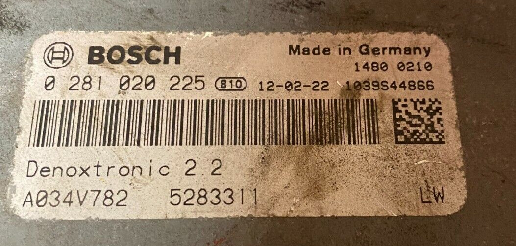 Bosch 0281020225 ACM DEF Control Module, 5283311