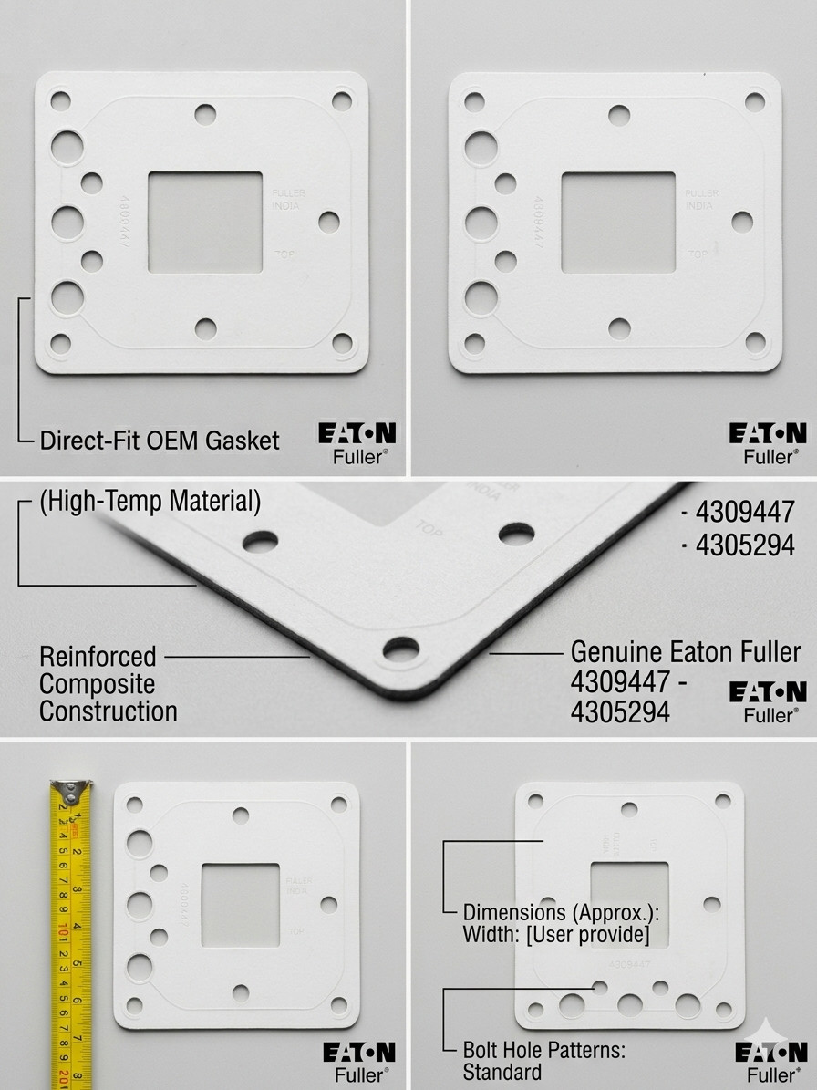 Genuine Eaton Fuller Shift Tower Gasket 4309447 (Replaces 4305294) OEM