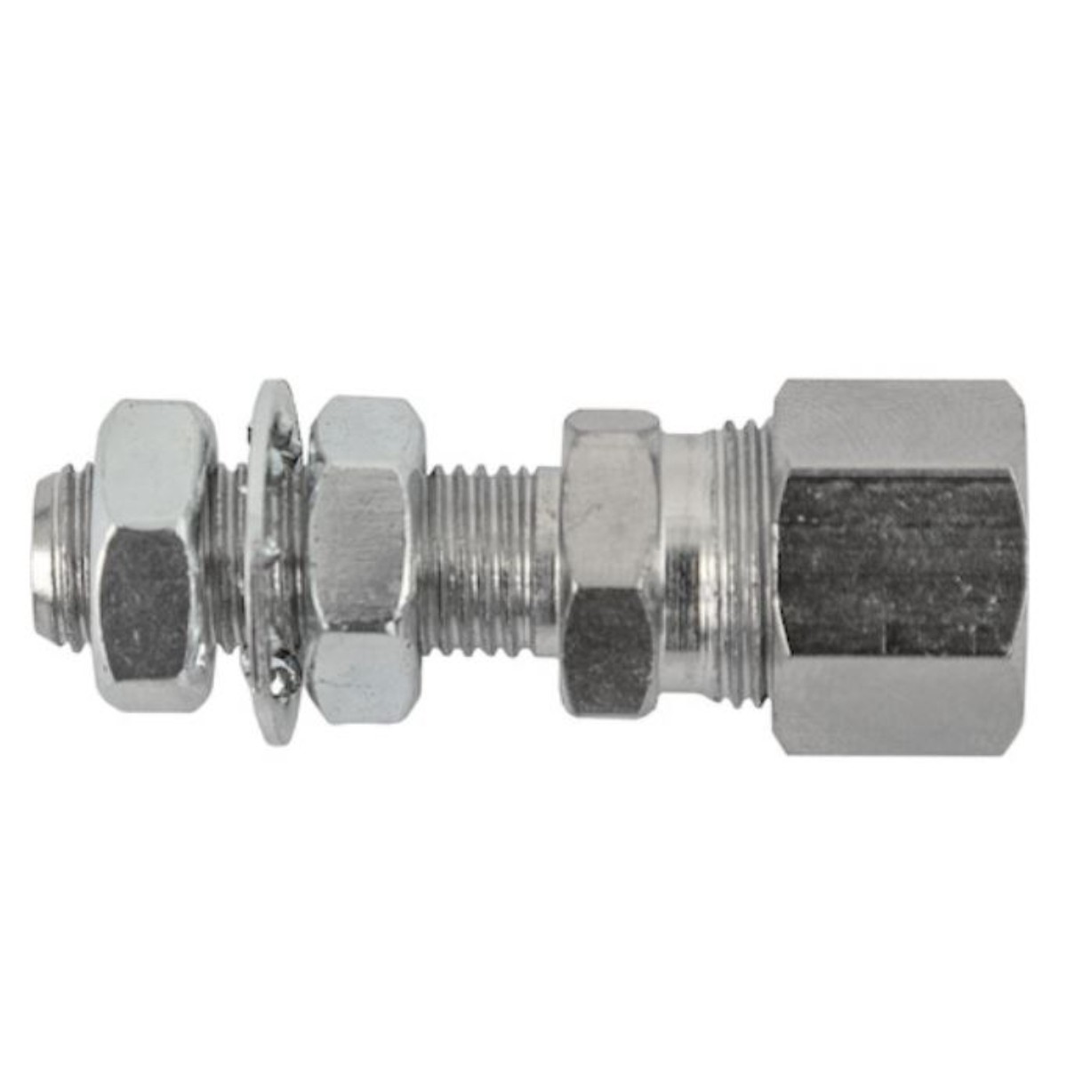 Buyers Products 1238, 3/8″-24 Thread Bulkhead Fitting