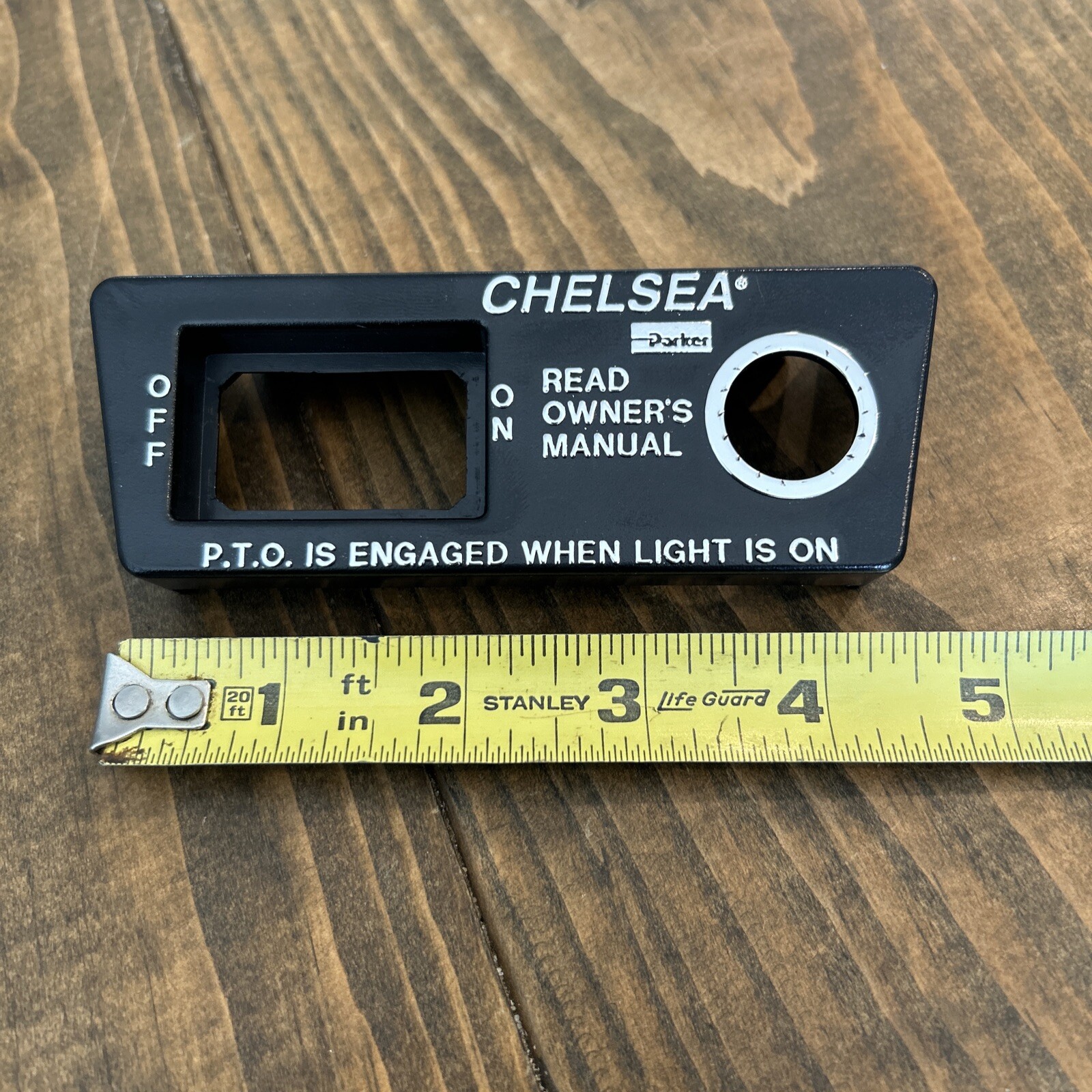 379336 New Chelsea Parker PTO switch bracket.
