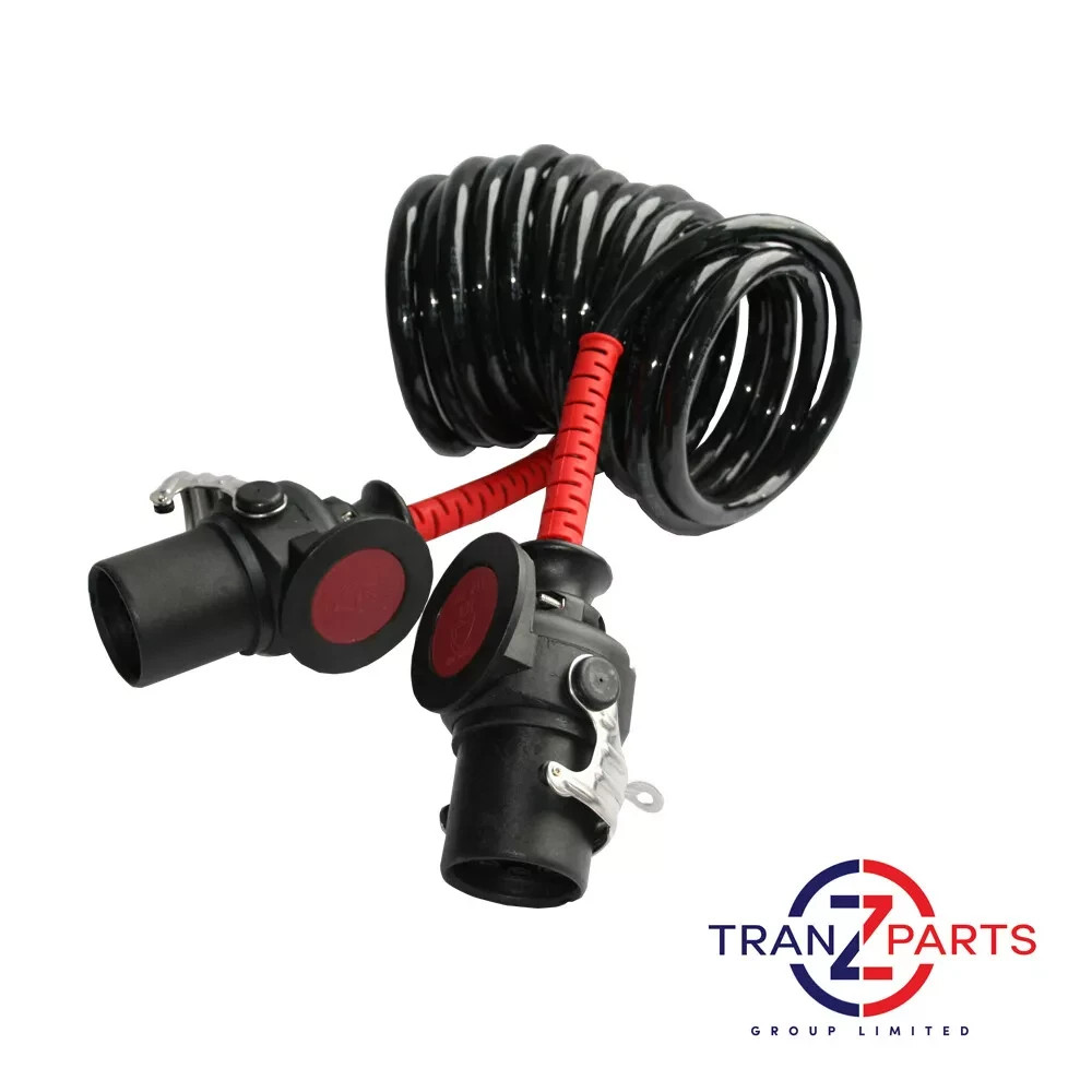 PREMIUM ABS EBS TRUCK TRAILER HGV SUSIE SUZIE COIL LEAD 24V 7 PIN LONG 4.5 METRE