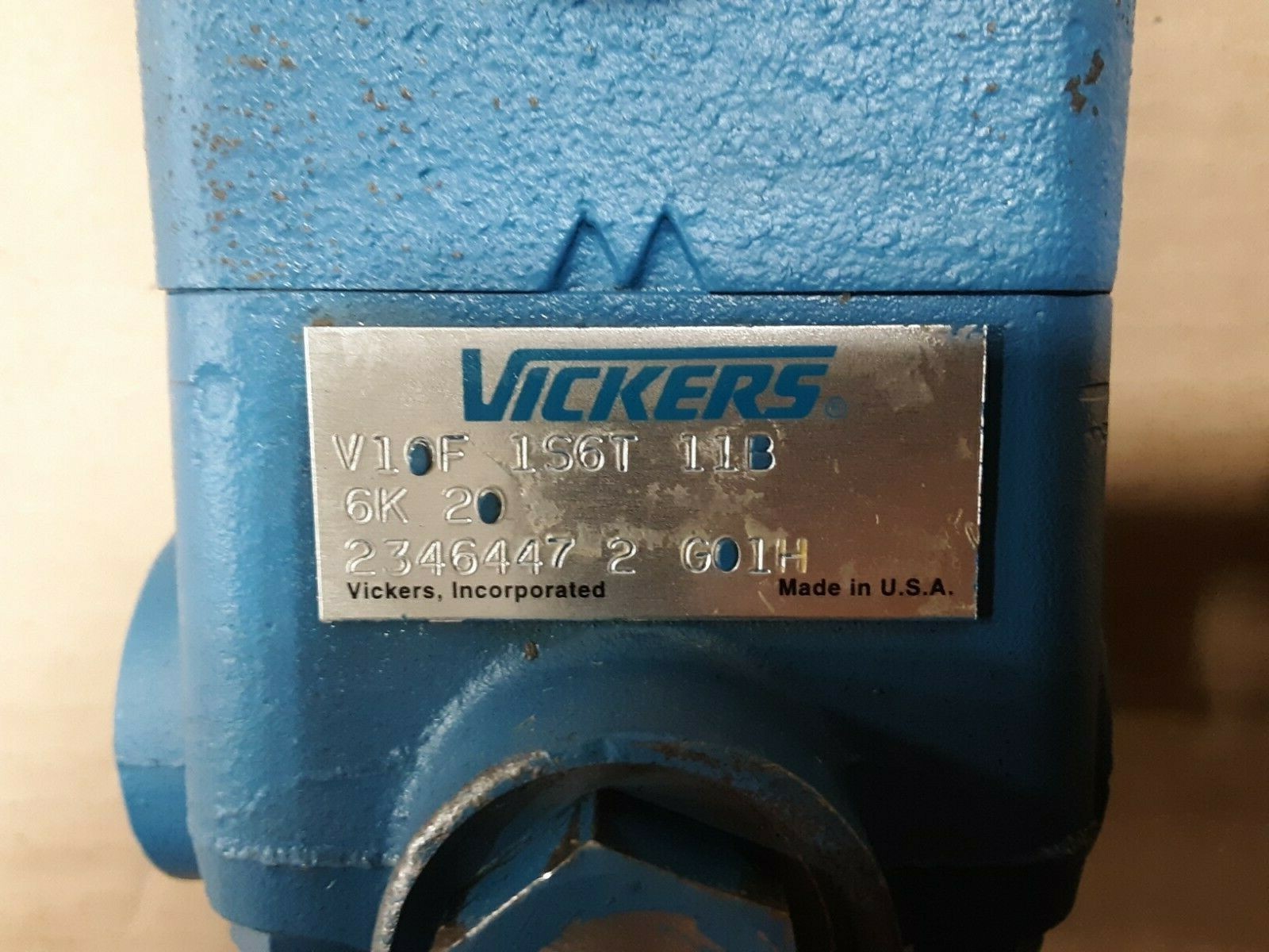 EATON VICKERS PUMP V10F 1S6T 11B Vickers V10F 1S6T 11B