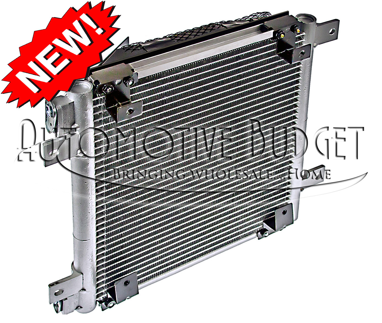 A/C Condenser w/Rock Guard for Isuzu NPR 1999-2006 – NEW
