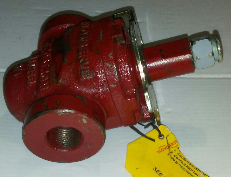 FLOWSERVE/NORDSTROM B142 3/4″ IRON PLUG VALVE, 200 CWP, NEW, FREE SHIPPING