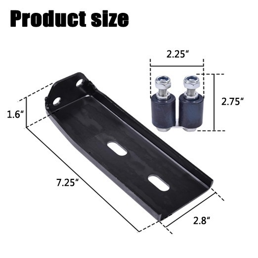Hood Roller Bracket Kit w/Rollers & Hardware New For Peterbilt 386 L11-6109
