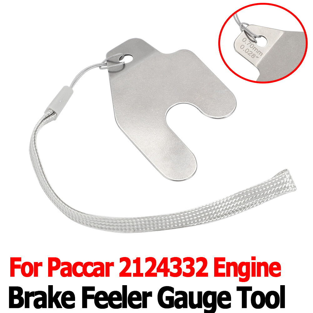 For Paccar 2124332 Truck Engine Brake Feeler Gauge Tool 0.7mm / 0.028”