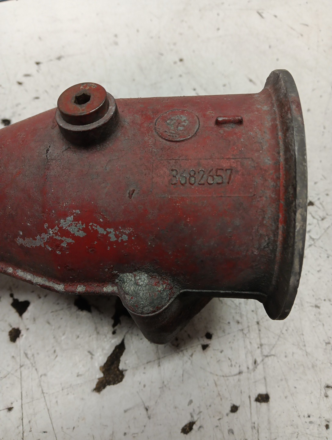 Cummins ISX Intake Manifold w – EGR Mixer Tube PN- 3683270 / 3682657 Item #3235