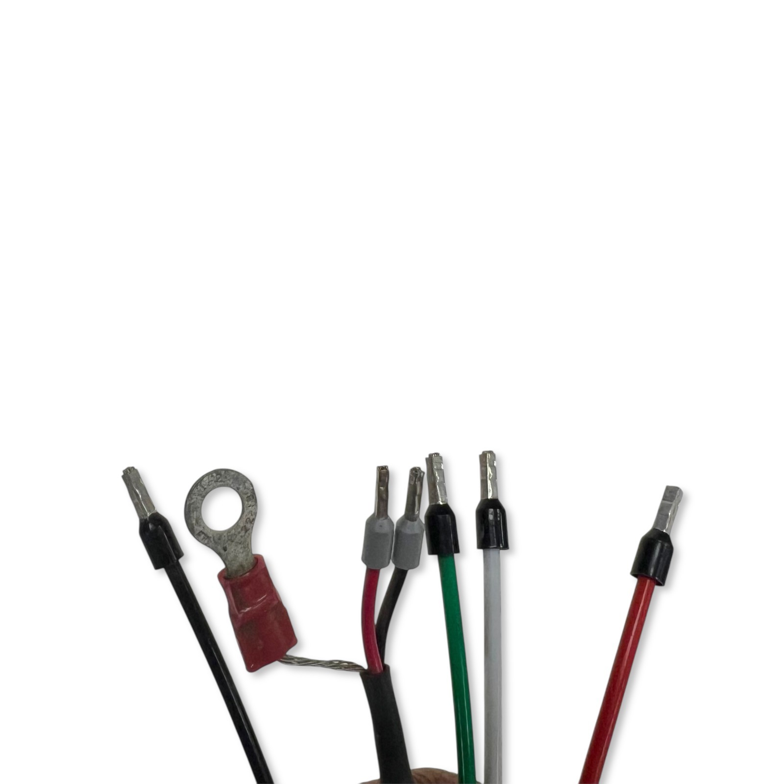 Luminator 504036-001 Rev C 6-Pin Panel Mount Circular Connector w Wiring Harness