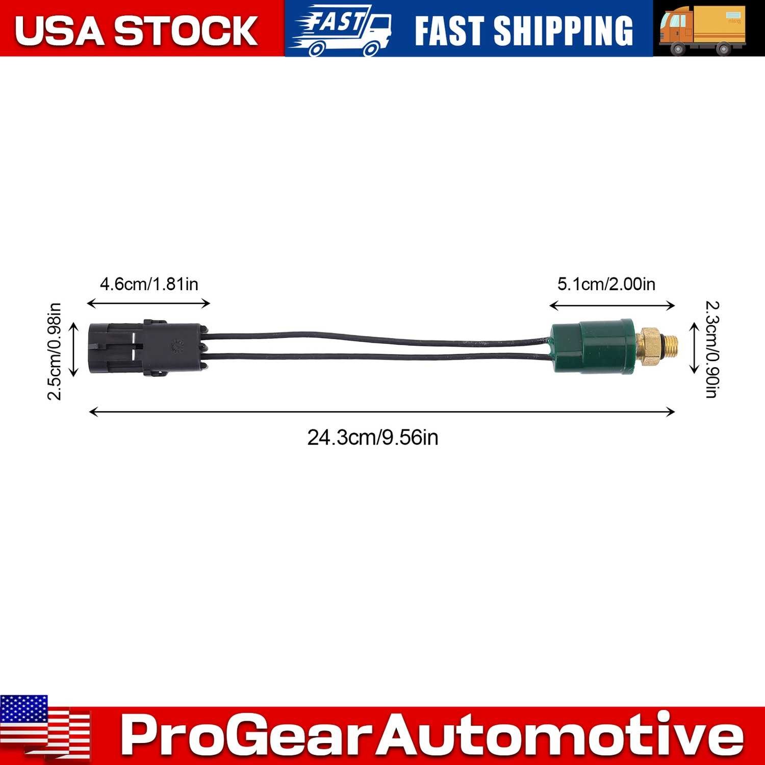 New 379502 For Parker Chelsea Power Take Off Pressure Switch Sensor 379502 US
