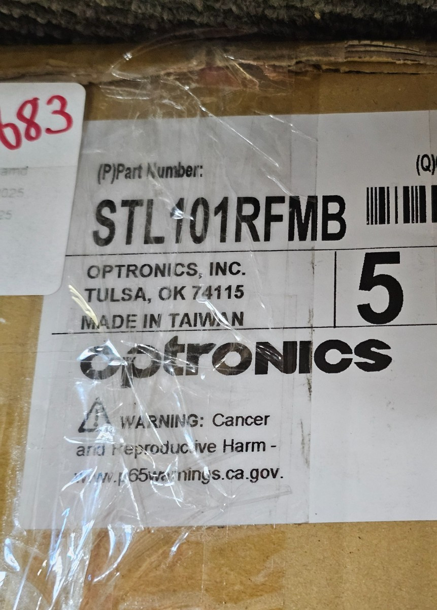 Optronics STL101RFMB GloLight 4” Red LED Lights with Mounting Flange