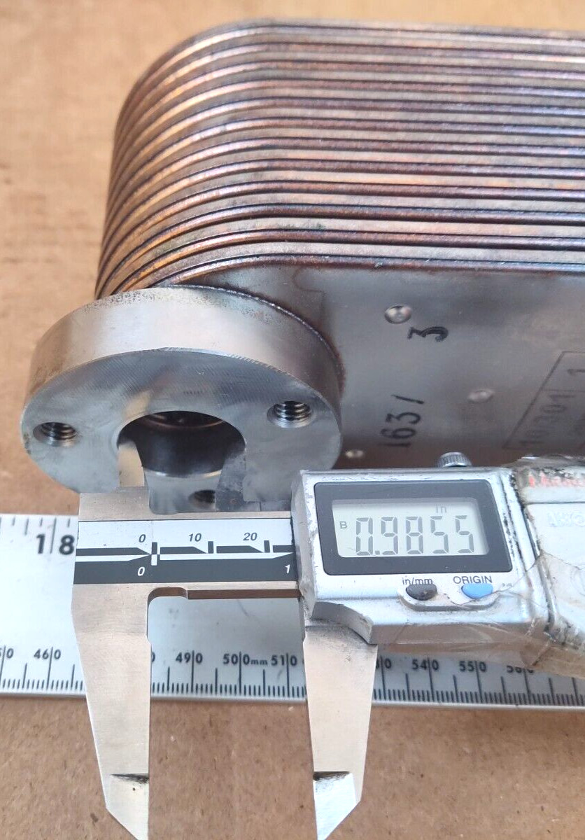 Voith Oil Cooler Insert54.9239.10, 1409338 16 bar P/N 82-25314-000