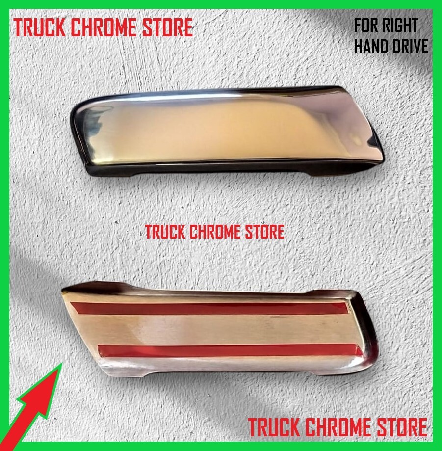 Volvo 2013 UP FH4 / FH5 DOOR HANDLE CHROME Stainless Steel 2 Pcs.