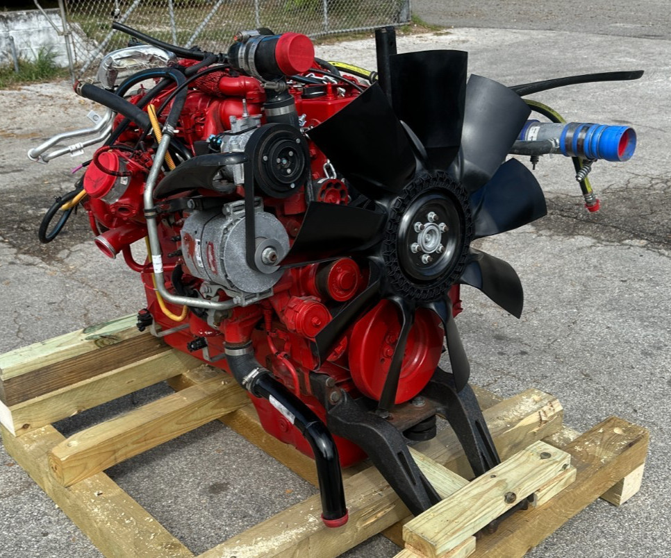 OEM Freightliner M2 112 Cummins 8.9L – L9N Engine 300hp 8K Miles on it 2023