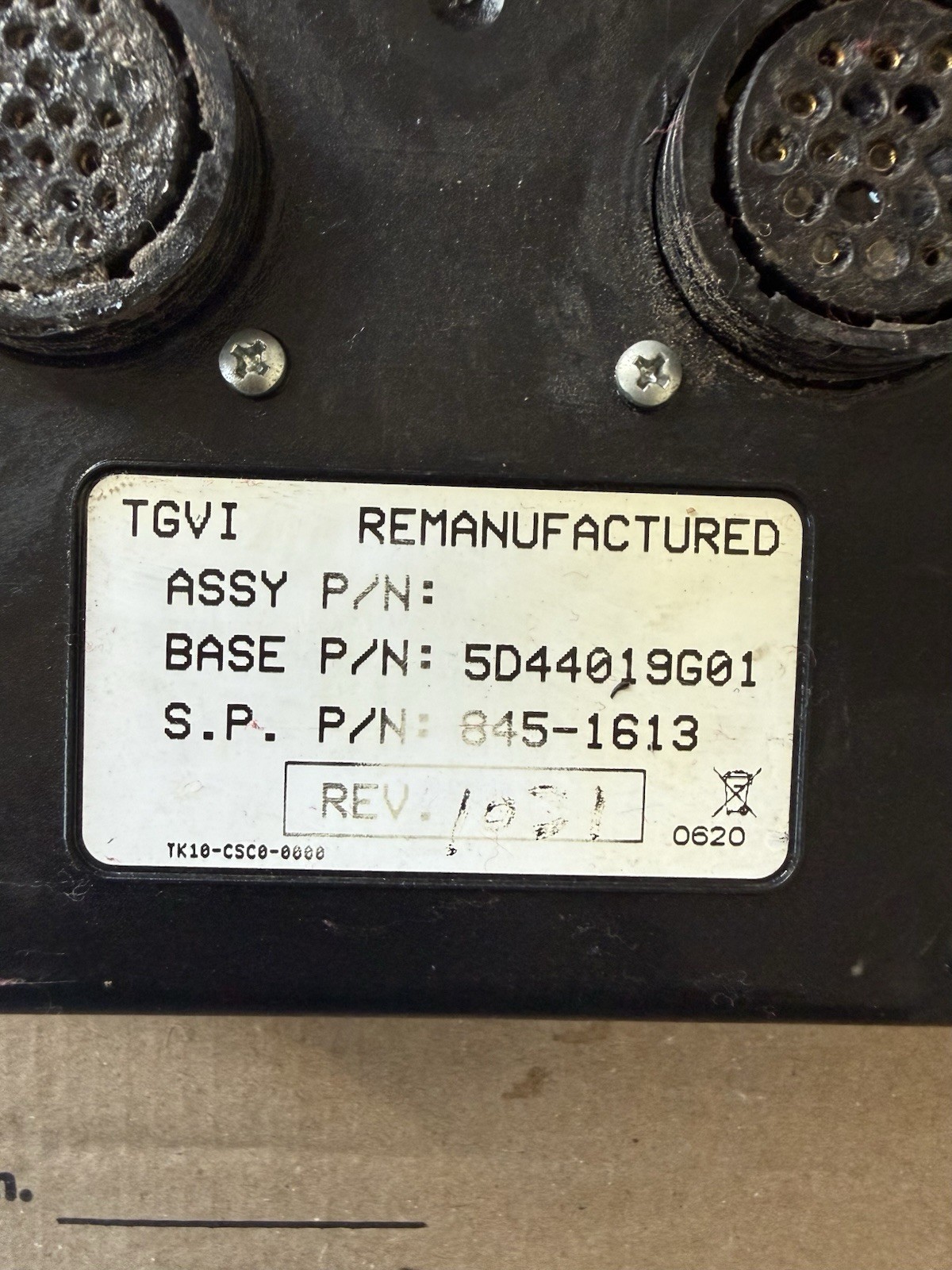 Thermo King ThermoGuard VI Control Panel / Display Module – TG-VI Reefer Control