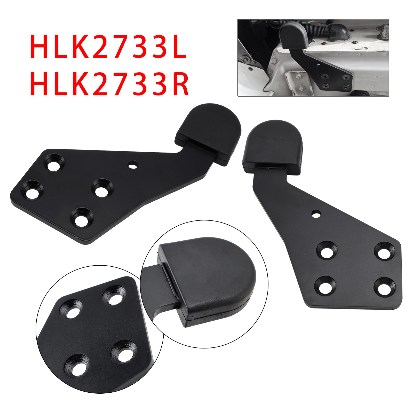 ✅Hood Guide Poly Left+Right HLK2733L HLK2733R For Select International Trucks✅