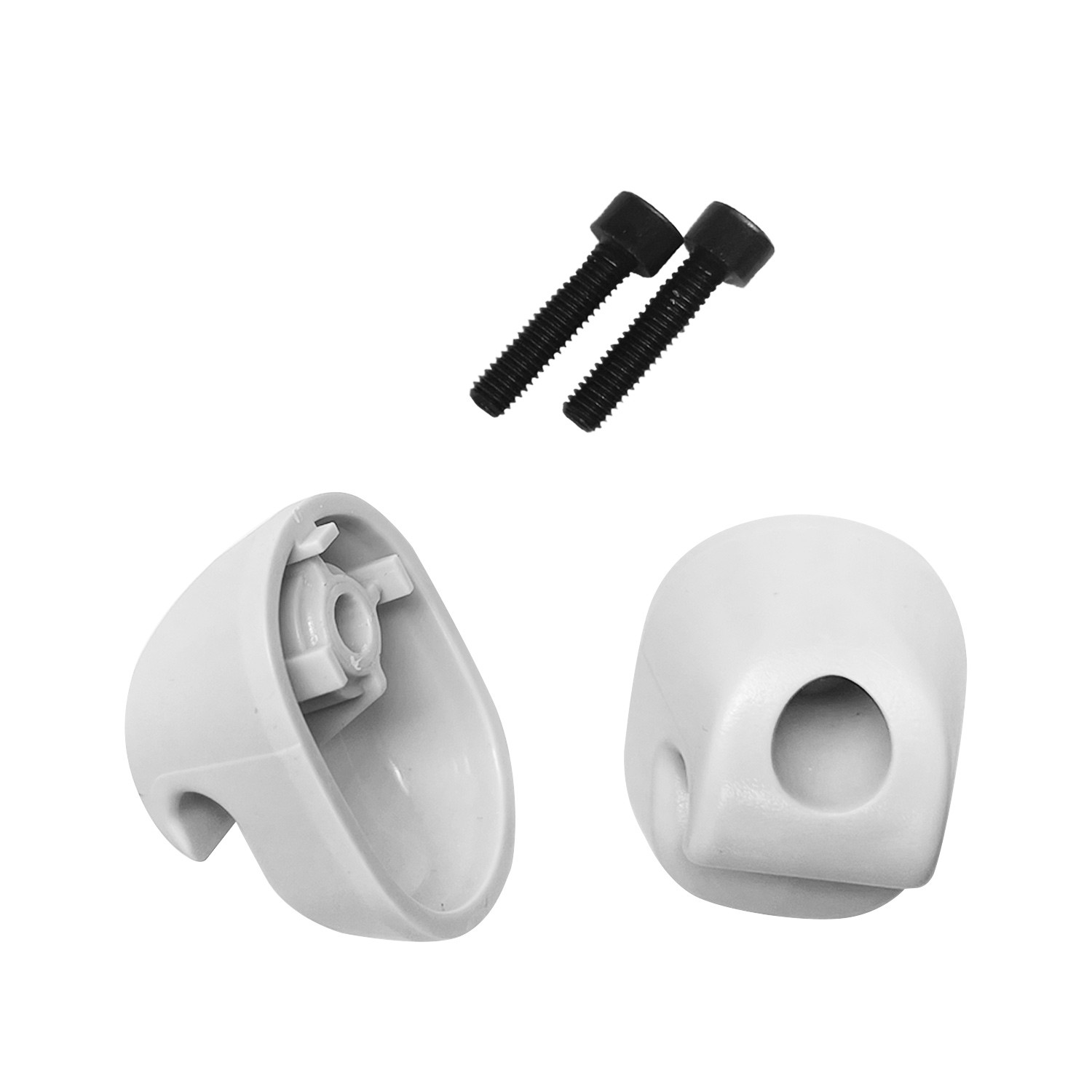2-Pack Sun Visor Clip S16-1023-661 F01377-2 For Kenworth Peterbilt Interior
