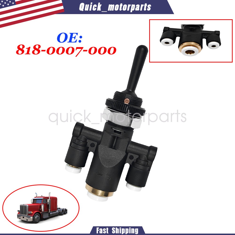 Air Window Toggle Valve Switch 1/4 Compatible for Peterbilt 379 Ke