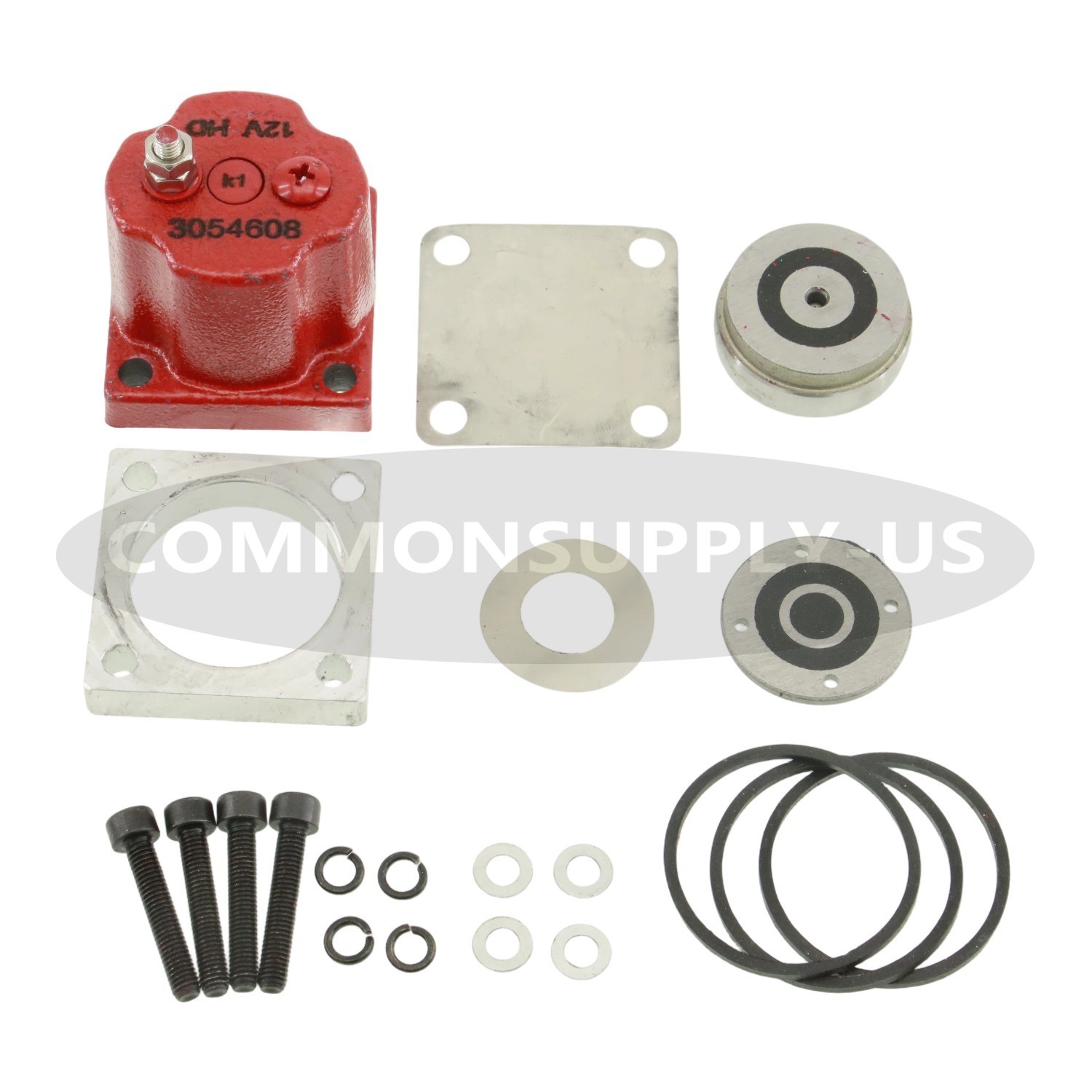 180204 3054608 209940 NEW OEM Fuel Shutoff Valve Set for Cummins N14 Solenoid US
